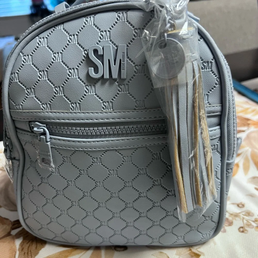 Steve Madden Tan and Cream Interior Bag